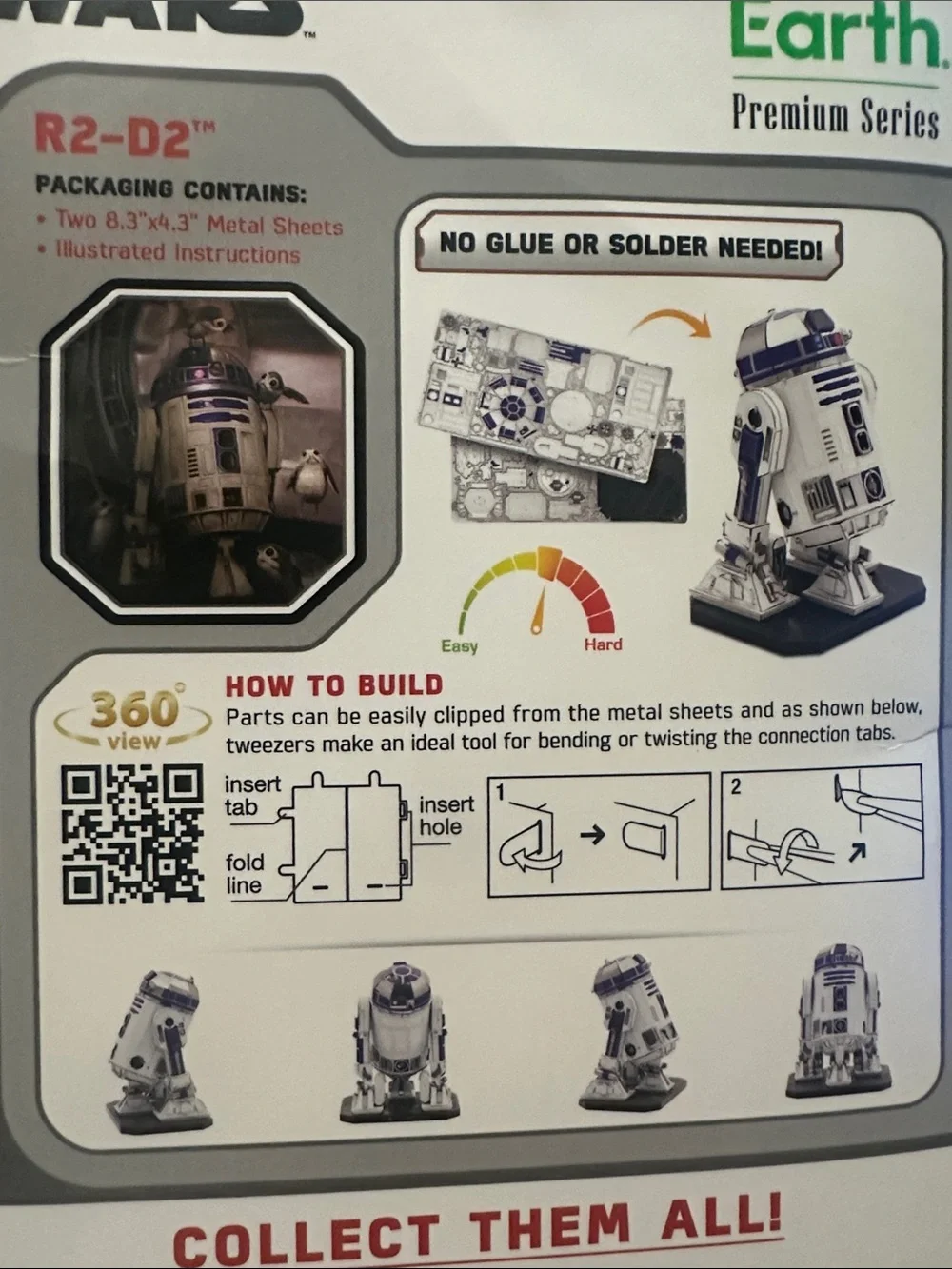 R2 D2 Star Wars model kit